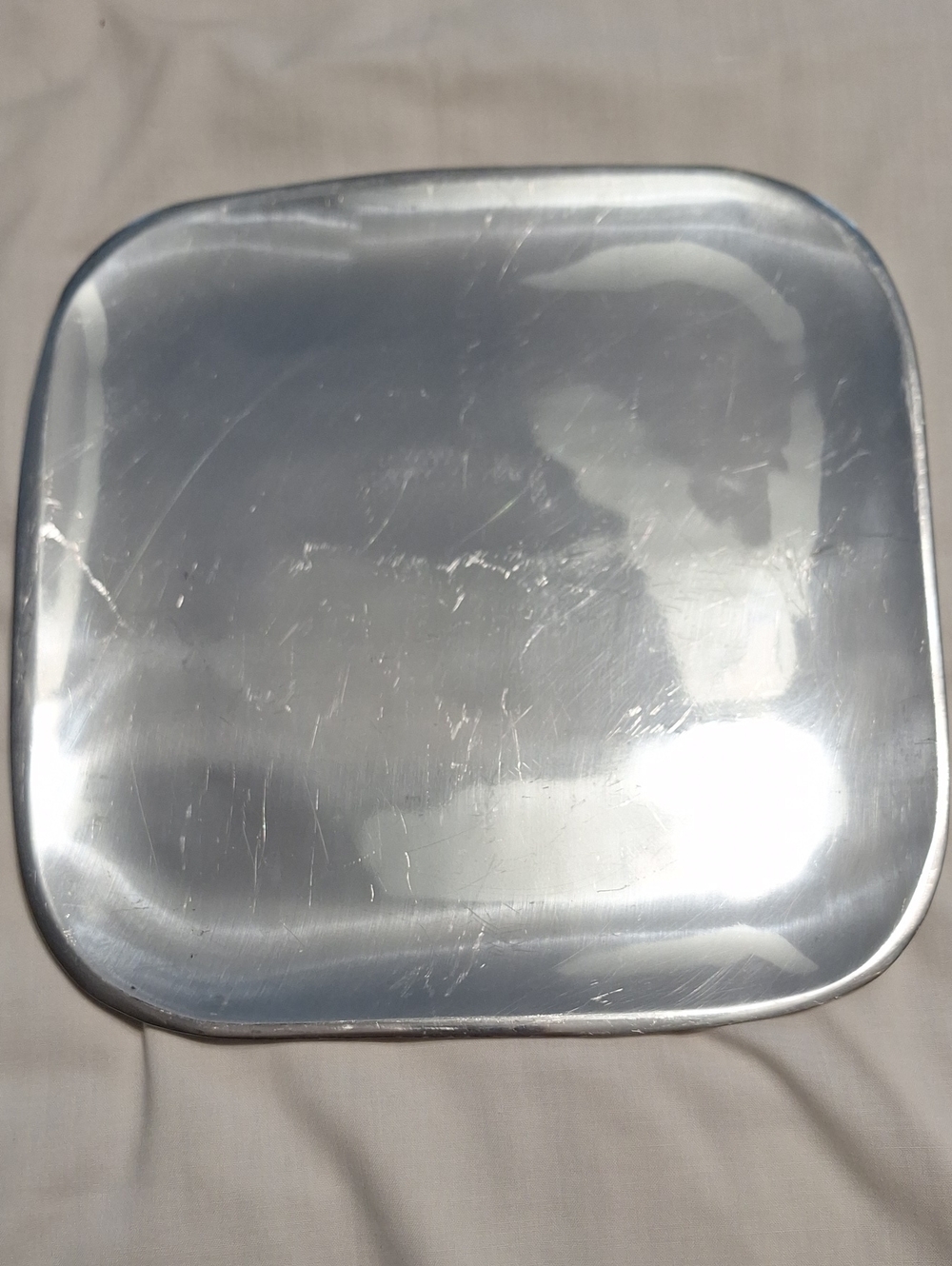 Nambe 555 Silver Square Serving Tray